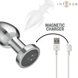 INTENSE - ANAL PLUG 10 VIBRATIONEN METALL MIT FERNBEDIENUNG M - Vanelion Paradise