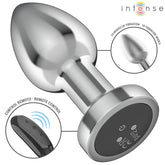 INTENSE - ANAL PLUG 10 VIBRATIONEN METALL MIT FERNBEDIENUNG M - Vanelion Paradise