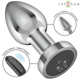 INTENSE - ANAL PLUG 10 VIBRATIONEN METALL MIT FERNBEDIENUNG M - Vanelion Paradise