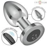 INTENSE - ANAL PLUG 10 VIBRATIONEN METALL MIT FERNBEDIENUNG L - Vanelion Paradise