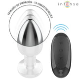 INTENSE - ANAL PLUG 10 VIBRATIONEN METALL MIT FERNBEDIENUNG L - Vanelion Paradise