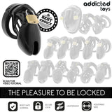 ADDICTED TOYS LOCKED - VERBOTENES PENISKÄFIG 10 CM - Vanelion Paradise