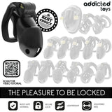 ADDICTED TOYS LOCKED - MINDNIGHT CELL PENISKÄFIG 4.2 CM GRÖSSE M - Vanelion Paradise