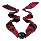 CALEXOTICS - SCANDAL BALL GAG MIT SCHWARZ/ROTER SCHLEIFE - Vanelion Paradise