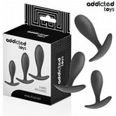 ADDICTED TOYS - 3ER-SET ANALPLUG MODELL 2 - Vanelion Paradise