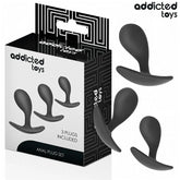 ADDICTED TOYS - 3ER-SET ANALPLUG MODELL 3 - Vanelion Paradise