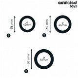 ADDICTED TOYS - SET AUS FLACHEN SILIKONRINGEN - Vanelion Paradise