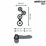 ADDICTED TOYS - PENISRING MIT TEILERN FÜR HODEN - Vanelion Paradise