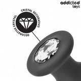 ADDICTED TOYS - ANAL PLUG MIT JUWEL GRÖSSE M 10,4 CM - Vanelion Paradise