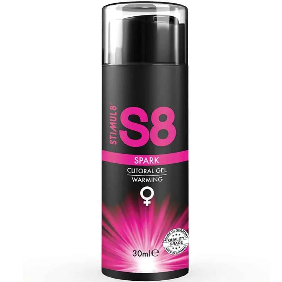 STIMUL8 - S8 SPARK KLITORIS-STIMULATIONSGEL MIT WÄRMEEFFEKT 30 ML - Vanelion Paradise