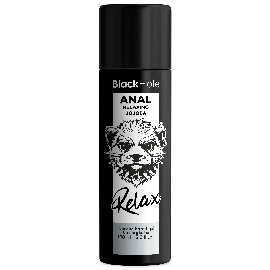 BLACK HOLE - ANAL ENTSPANNENDE JOJOBA RELAX SILIKONBASIS 100 ML - Vanelion Paradise
