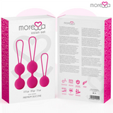 MORESSA - OSIAN SET PREMIUM SILIKON ROSA (Osian One - 51 g | Osian Two - 101 g | Osian Three 85 g) - Vanelion Paradise