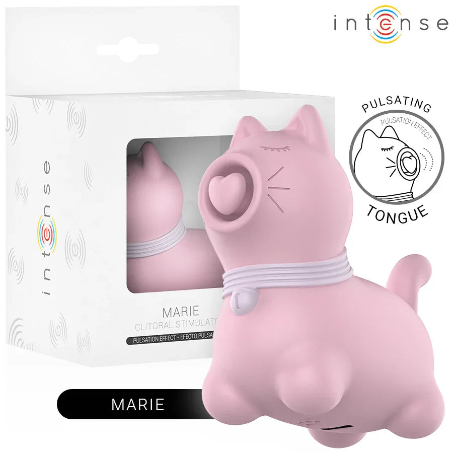 INTENSE - MARIE PINK PULSATIONSEFFEKT ZUNGENSTIMULATOR - Vanelion Paradise