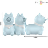 INTENSE - DUCHESS STIMULATOR MIT ROTIERENDER ZUNGE 360º BLAU - Vanelion Paradise