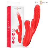 INTENSE - KAROL MULTIFUNKTIONSVIBRATOR STOSS & STIMULATION & STIMULIERENDE WELLEN ROT - Vanelion Paradise