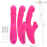 INTENSE - EMI VIBRATOR 13,5 CM MULTIFUNKTION 3 IN 1 10 VIBRATIONEN ROSA - Vanelion Paradise