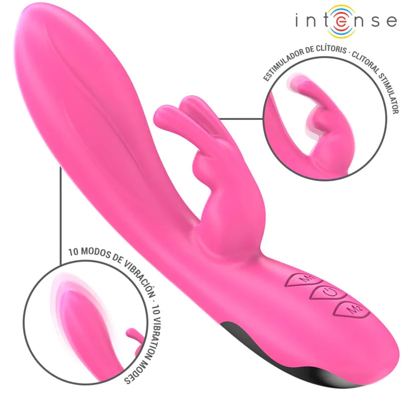 INTENSE - RANDALL RABBIT VIBRATOR 10 VIBRATIONEN ROSA - Vanelion Paradise