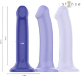 INTENSE - VICTORIA VIBRATOR MIT SAUGNAPF 10 VIBRATIONEN DUNKELBLAU FERNBEDIENUNG - Vanelion Paradise