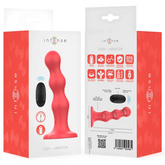 INTENSE - CODY VIBRATOR MIT SAUGNÄPFEN ROTE FERNBEDIENUNG - Vanelion Paradise