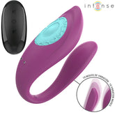 INTENSE - ANNIE U-FÖRMIGER VIBRATOR UND STIMULATOR LILA FERNBEDIENUNG - Vanelion Paradise