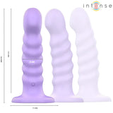 INTENSE - BRENDA VIBRATOR GRÖSSE M SPIRALENDESIGN 10 VIBRATIONEN LILA FERNBEDIENUNG - Vanelion Paradise