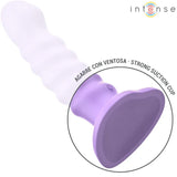 INTENSE - BRENDA VIBRATOR GRÖSSE M SPIRALENDESIGN 10 VIBRATIONEN LILA FERNBEDIENUNG - Vanelion Paradise