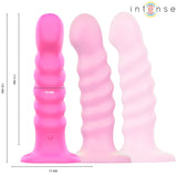 INTENSE - CINDY VIBRATOR GRÖSSE L SPIRALENDESIGN 10 VIBRATIONEN ROSA FERNBEDIENUNG - Vanelion Paradise