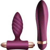 CLIMAXIMUM - DESIRE KIT TWISTED VIBRATOR + ANALPLUG - Vanelion Paradise