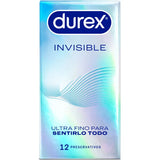 DUREX - UNSICHTBAR EXTRA DÜNN 12 EINHEITEN - Vanelion Paradise