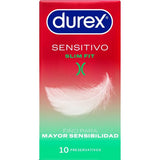 Durex Sensitivo Slim Fit Kondome – 10 Stück, schmal & extra gefühlsecht - Vanelion Paradise