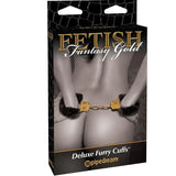 FETISH FANTASY GOLD - DELUXE FURRY CUFFS - Vanelion Paradise