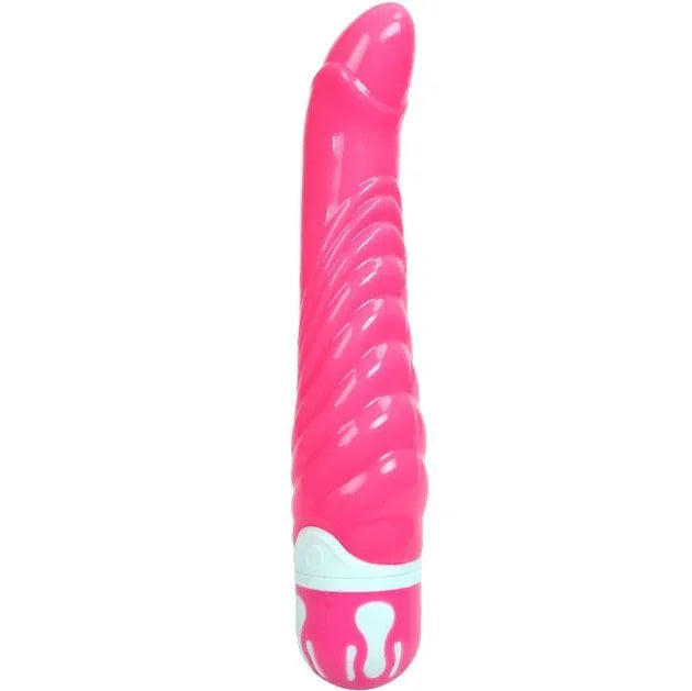 BAILE Realistischer G-Punkt-Vibrator, Rosa, 21,8 cm – 10 Modi, tauchfähig - Vanelion Paradise