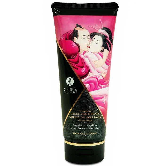 SHUNGA - HIMBEER-MASSAGECREME 200 ML - Vanelion Paradise