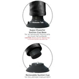 KING COCK - VIBRIERENDER DILDO MIT HODEN 23 CM SCHWARZ - Vanelion Paradise