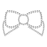 BIJOUX - MIMI BOW SILBERNE NIPPELABDECKUNGEN - Vanelion Paradise