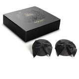 BIJOUX - BURLESQUE GLNZENDE NIPPELABDECKUNGEN MIT SCHLEIFE - Vanelion Paradise