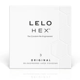 LELO - HEX KONDOMBOX 3 EINHEITEN - Vanelion Paradise