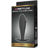 PRETTY LOVE - ANAL PLUG SILIKON PENISFORM SCHWARZ - Vanelion Paradise