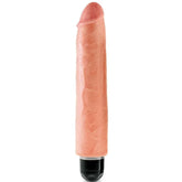 KING COCK - STEIFER REALISTISCHER VIBRATOR 25.4 CM NATÜRLICH - Vanelion Paradise