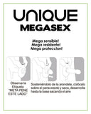 UNIQ MEGASEX Kondome (3 Stk) – Latexfrei & Sensitive - Vanelion Paradise