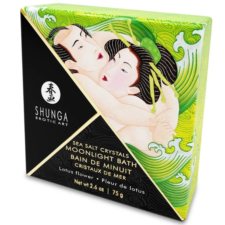 SHUNGA - BAD ODER SALZE MIT LOTUSGESCHMACK 75 GR - Vanelion Paradise