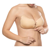 BYE-BRA - LACE-IT ENHANCEMENT PUSH-UP BEIGE CUP D - Vanelion Paradise