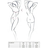 PASSION - WOMAN PAULINE SET 3-TEILIG GRÖSSE S/M - Vanelion Paradise