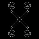 FETISH SUBMISSIVE - HANDSCHELLENVERBINDUNG AUS VEGANEM LEDER - Vanelion Paradise