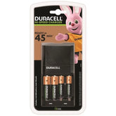 DURACELL - LADEGERT 45MIN. + 2xAA 1700mAh + 2xAAA 750mAh - Vanelion Paradise