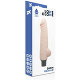 LOVECLONE - HARALD SELBSTSCHMIERENDER VIBRATOR 24 CM -O- 4 CM - Vanelion Paradise
