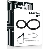 ADDICTED TOYS - VERSTELLBARE RINGE FÜR PENIS - Vanelion Paradise