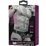 PRETTY LOVE - MARVIN STRAP-ON MIT VIBRATION UND HOHLDILDO - Vanelion Paradise
