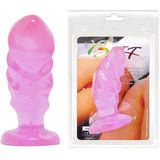 BAILE - UNISEX ANALPLUG MIT ROSA FARBENEM SAUGNAPF - Vanelion Paradise