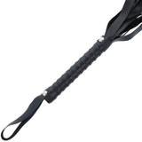 DARKNESS - SCHWARZE BONDAGE-PEITSCHE 51 CM - Vanelion Paradise